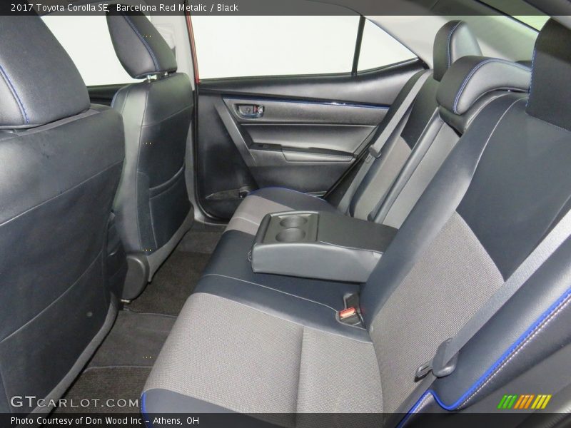 Barcelona Red Metalic / Black 2017 Toyota Corolla SE