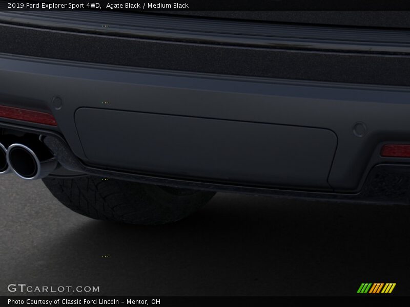 Agate Black / Medium Black 2019 Ford Explorer Sport 4WD