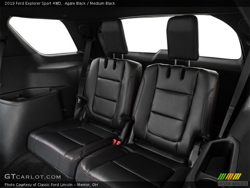 Agate Black / Medium Black 2019 Ford Explorer Sport 4WD