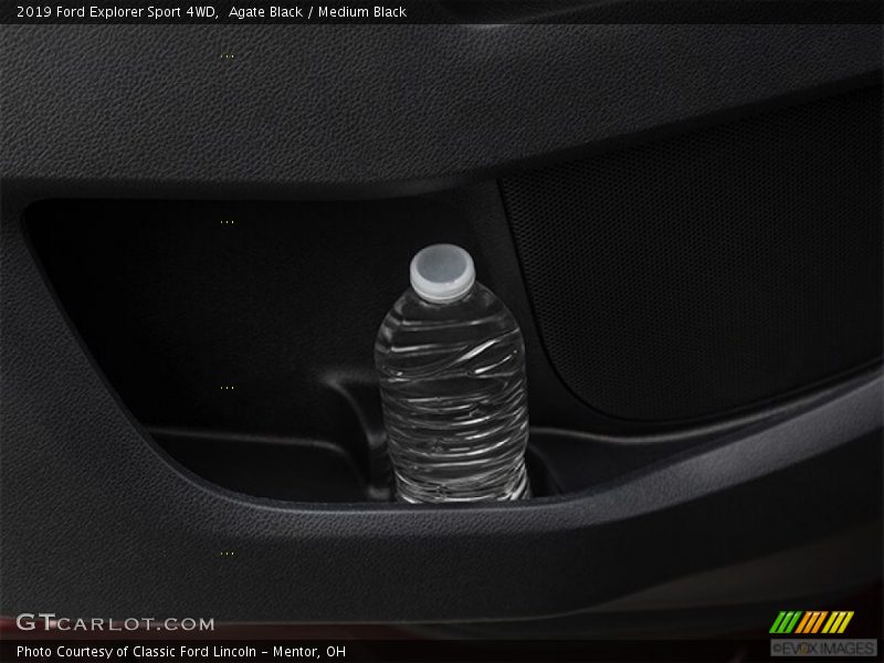 Agate Black / Medium Black 2019 Ford Explorer Sport 4WD