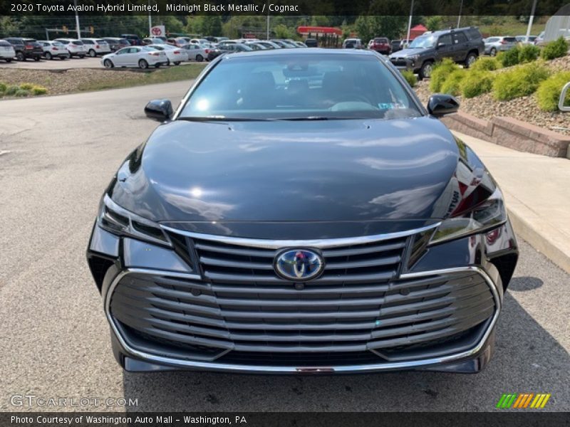 Midnight Black Metallic / Cognac 2020 Toyota Avalon Hybrid Limited