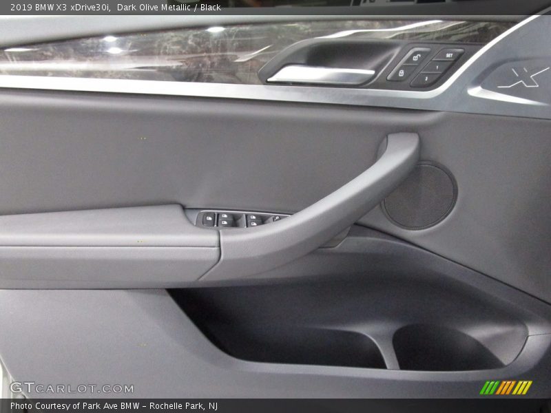 Dark Olive Metallic / Black 2019 BMW X3 xDrive30i