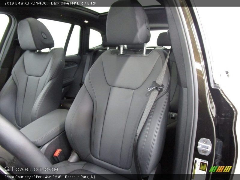 Dark Olive Metallic / Black 2019 BMW X3 xDrive30i