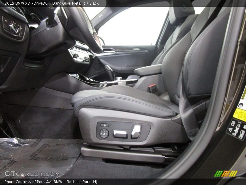 Dark Olive Metallic / Black 2019 BMW X3 xDrive30i