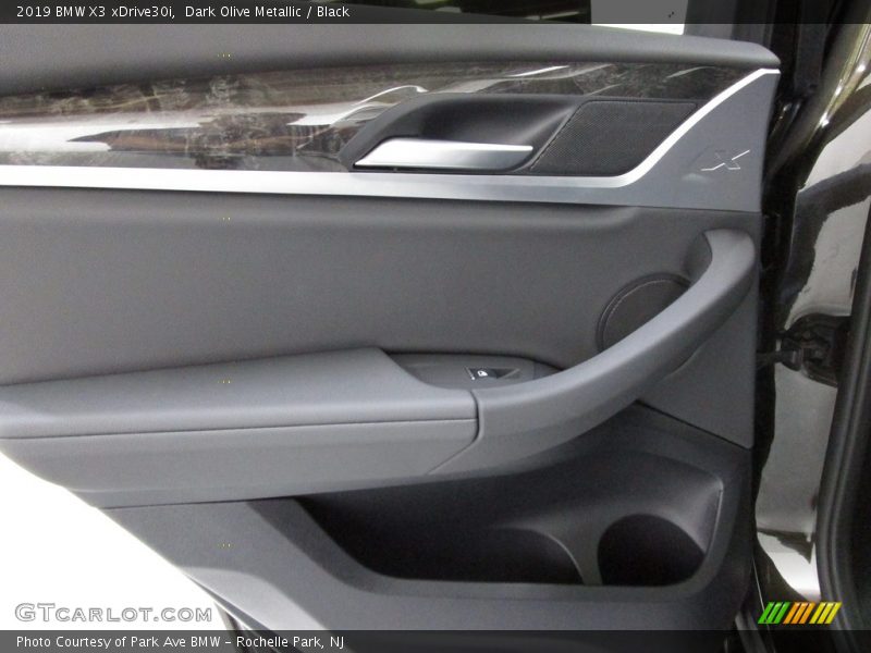 Dark Olive Metallic / Black 2019 BMW X3 xDrive30i