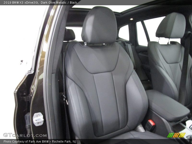 Dark Olive Metallic / Black 2019 BMW X3 xDrive30i