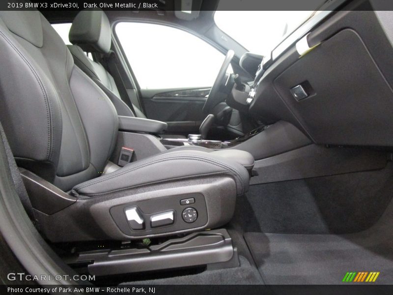 Dark Olive Metallic / Black 2019 BMW X3 xDrive30i
