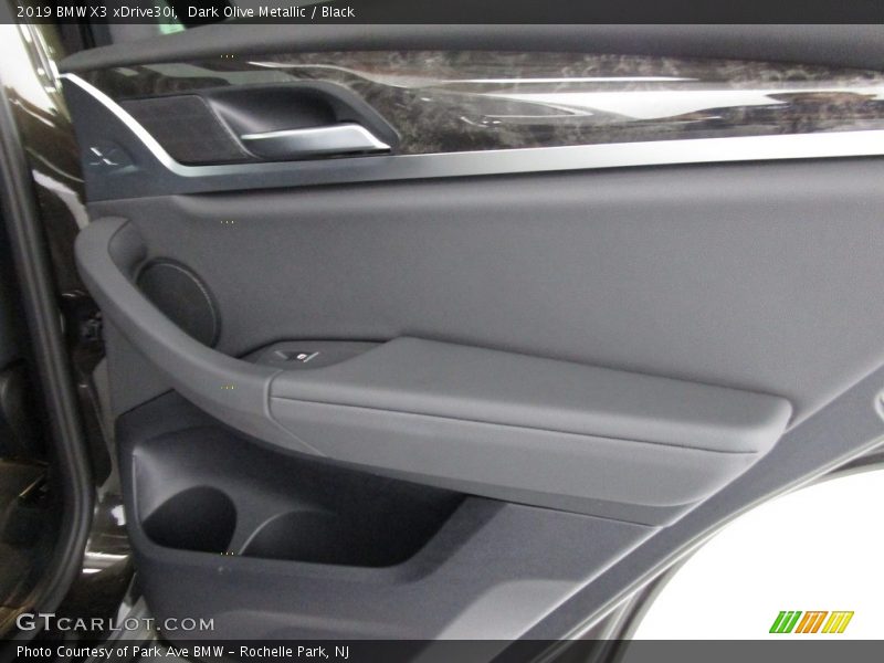 Dark Olive Metallic / Black 2019 BMW X3 xDrive30i