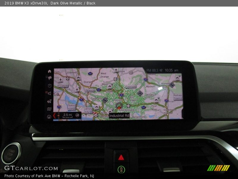 Dark Olive Metallic / Black 2019 BMW X3 xDrive30i