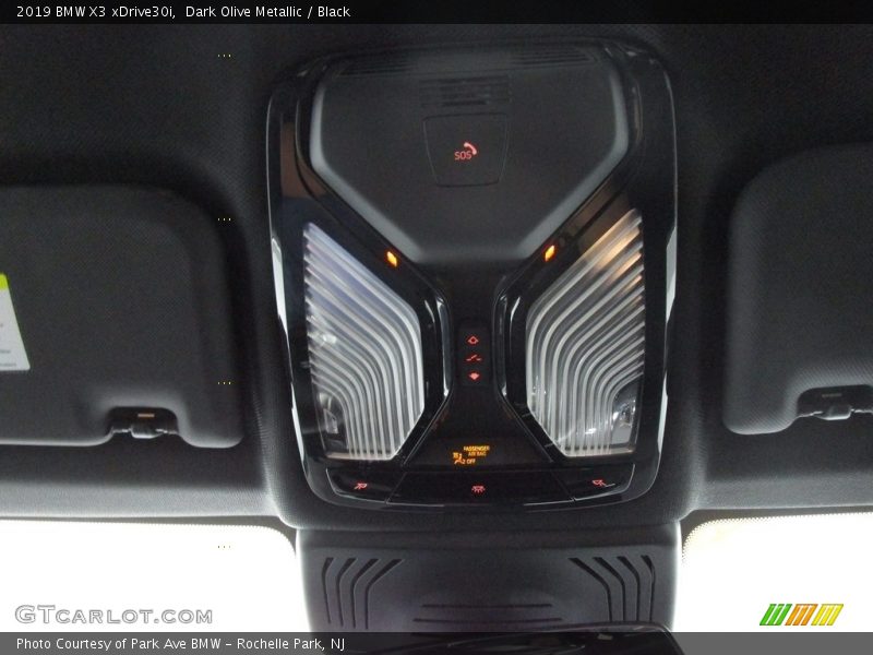 Dark Olive Metallic / Black 2019 BMW X3 xDrive30i