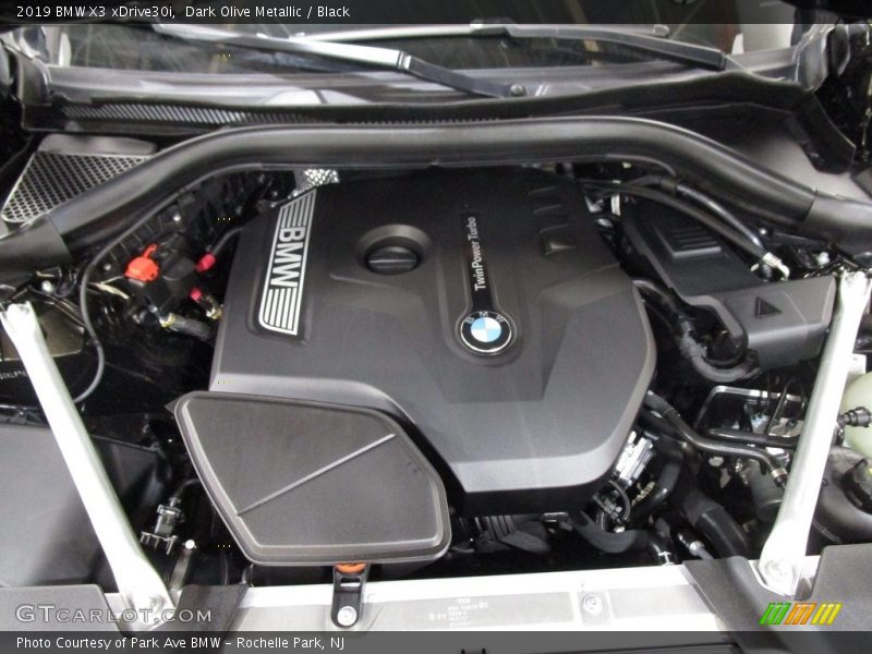 Dark Olive Metallic / Black 2019 BMW X3 xDrive30i