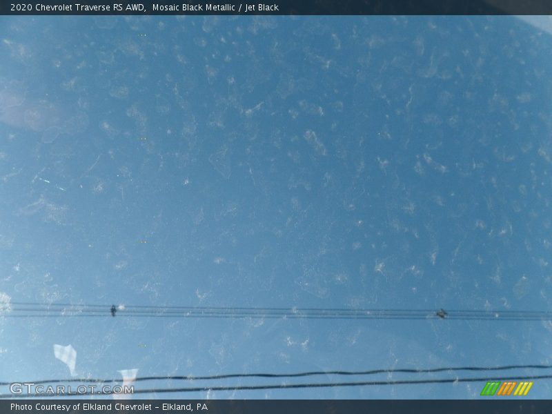 Mosaic Black Metallic / Jet Black 2020 Chevrolet Traverse RS AWD