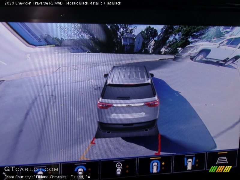 Mosaic Black Metallic / Jet Black 2020 Chevrolet Traverse RS AWD
