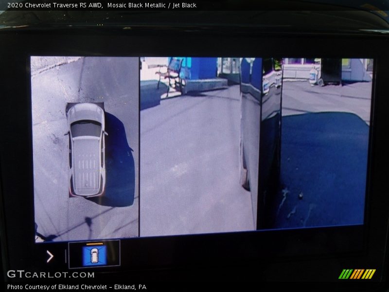 Mosaic Black Metallic / Jet Black 2020 Chevrolet Traverse RS AWD