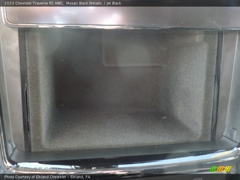 Mosaic Black Metallic / Jet Black 2020 Chevrolet Traverse RS AWD