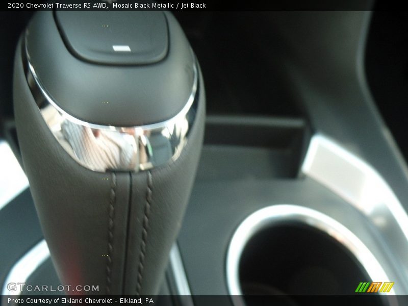 Mosaic Black Metallic / Jet Black 2020 Chevrolet Traverse RS AWD