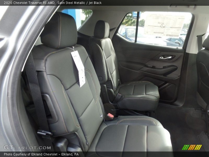 Satin Steel Metallic / Jet Black 2020 Chevrolet Traverse RS AWD
