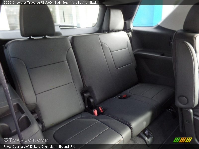 Satin Steel Metallic / Jet Black 2020 Chevrolet Traverse RS AWD