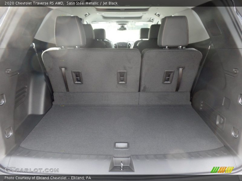 Satin Steel Metallic / Jet Black 2020 Chevrolet Traverse RS AWD