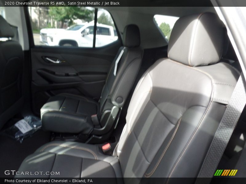 Satin Steel Metallic / Jet Black 2020 Chevrolet Traverse RS AWD
