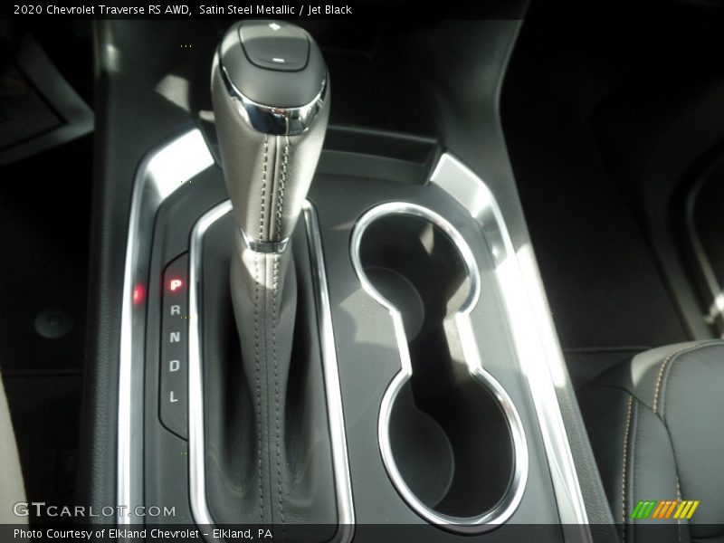 Satin Steel Metallic / Jet Black 2020 Chevrolet Traverse RS AWD