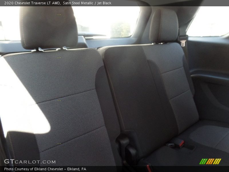 Satin Steel Metallic / Jet Black 2020 Chevrolet Traverse LT AWD