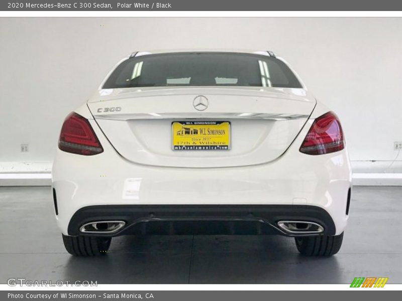 Polar White / Black 2020 Mercedes-Benz C 300 Sedan