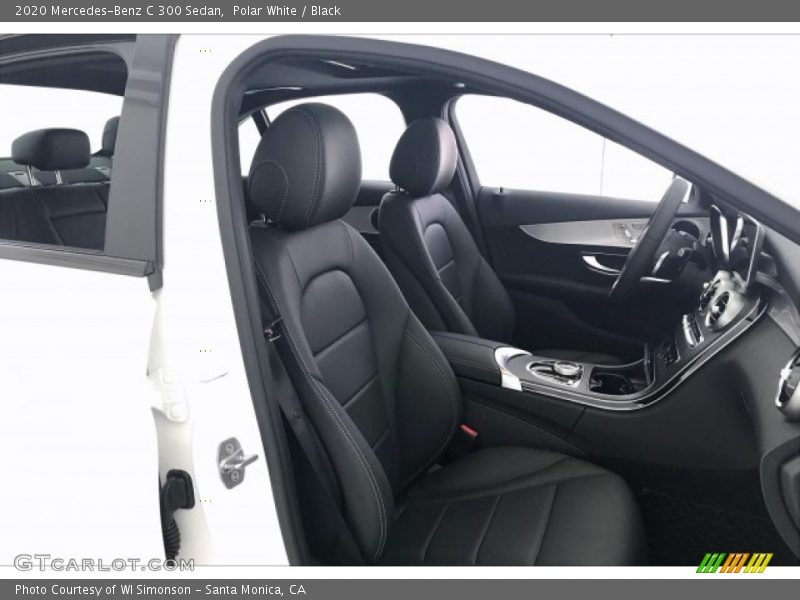 Polar White / Black 2020 Mercedes-Benz C 300 Sedan