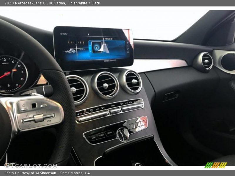 Polar White / Black 2020 Mercedes-Benz C 300 Sedan