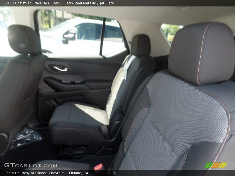 Satin Steel Metallic / Jet Black 2020 Chevrolet Traverse LT AWD