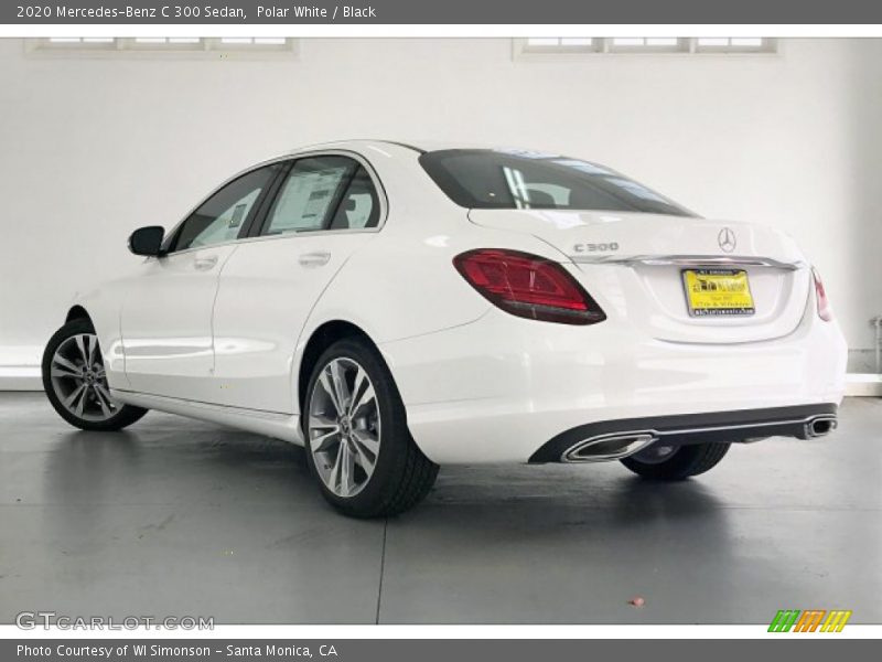 Polar White / Black 2020 Mercedes-Benz C 300 Sedan