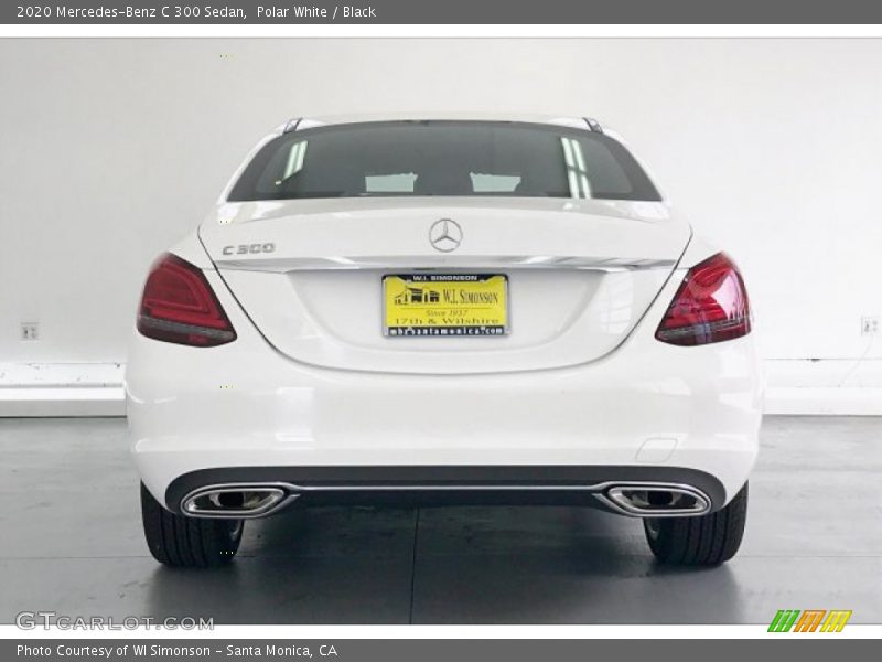 Polar White / Black 2020 Mercedes-Benz C 300 Sedan