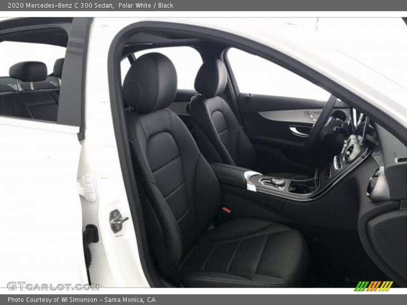 Polar White / Black 2020 Mercedes-Benz C 300 Sedan
