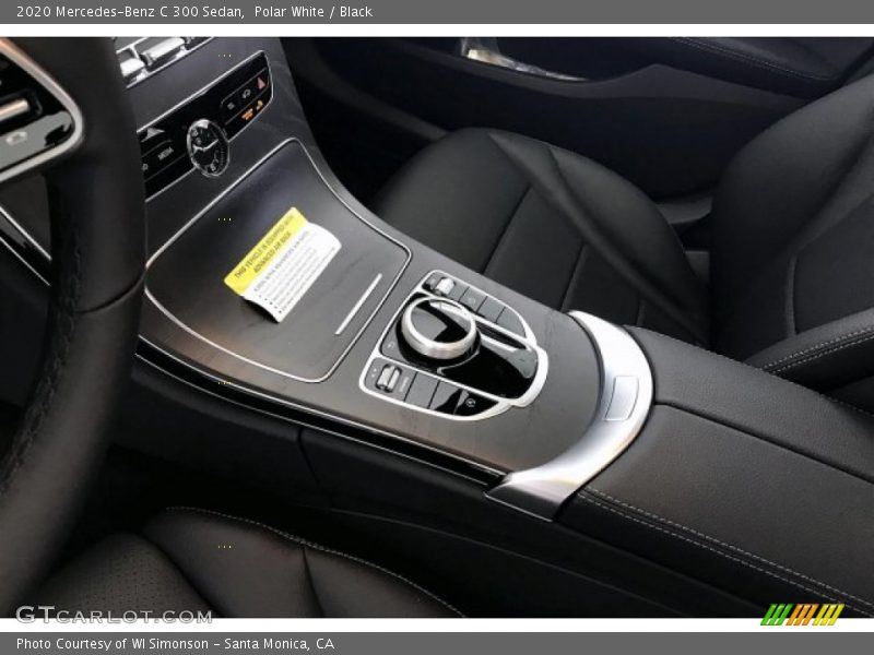Polar White / Black 2020 Mercedes-Benz C 300 Sedan