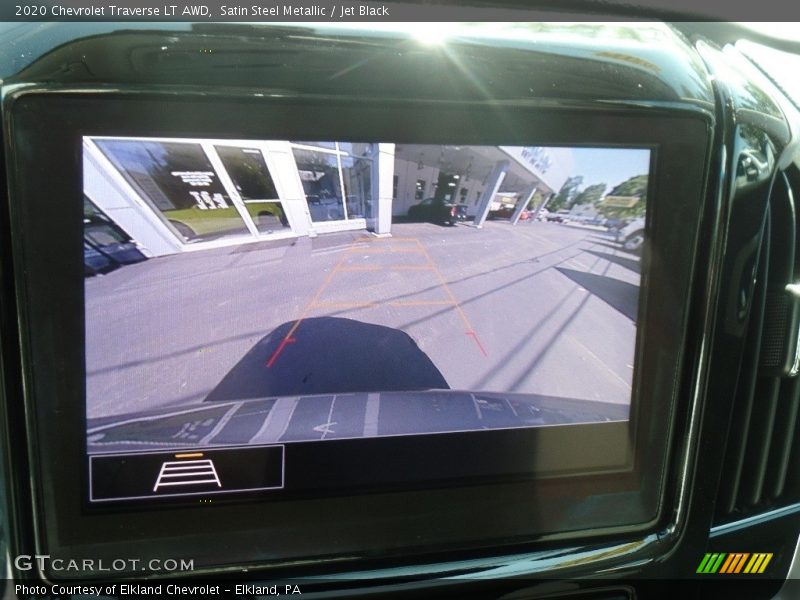 Satin Steel Metallic / Jet Black 2020 Chevrolet Traverse LT AWD