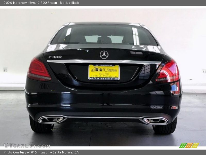 Black / Black 2020 Mercedes-Benz C 300 Sedan