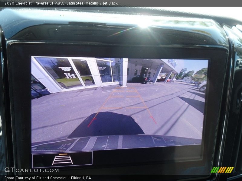 Satin Steel Metallic / Jet Black 2020 Chevrolet Traverse LT AWD