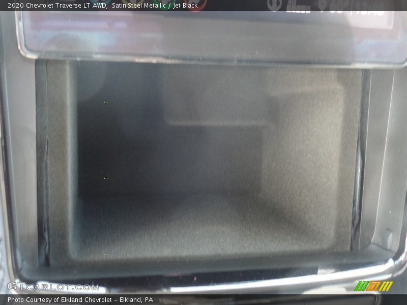 Satin Steel Metallic / Jet Black 2020 Chevrolet Traverse LT AWD