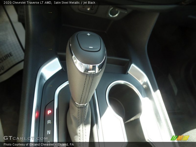 Satin Steel Metallic / Jet Black 2020 Chevrolet Traverse LT AWD