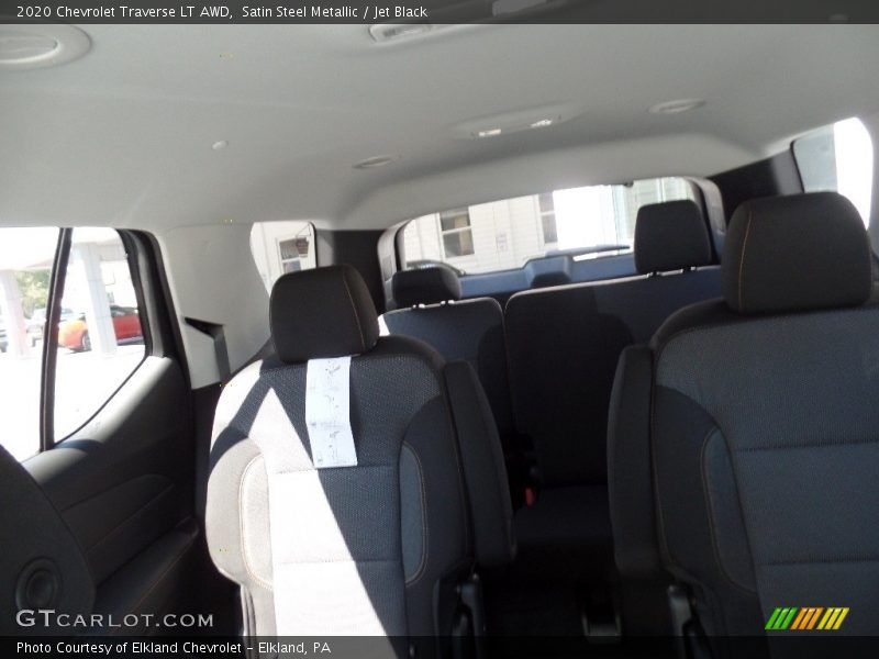 Satin Steel Metallic / Jet Black 2020 Chevrolet Traverse LT AWD