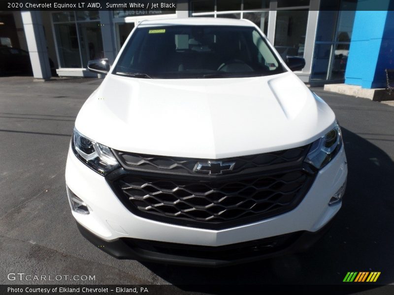 Summit White / Jet Black 2020 Chevrolet Equinox LT AWD