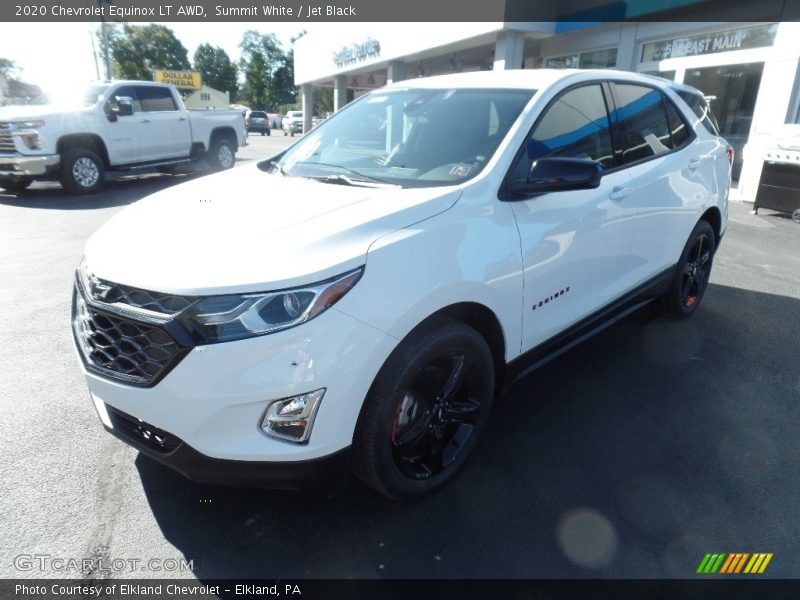 Summit White / Jet Black 2020 Chevrolet Equinox LT AWD