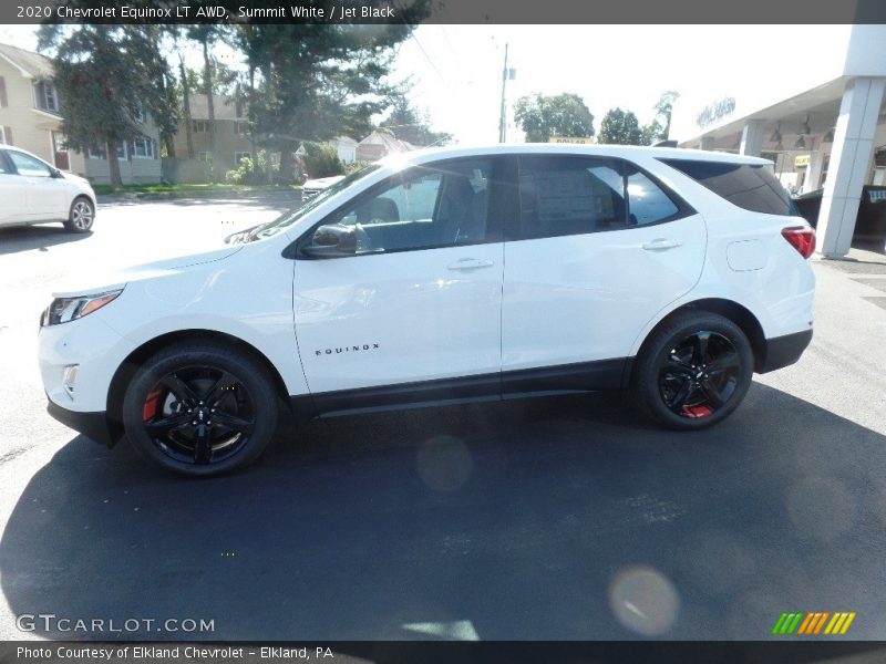 Summit White / Jet Black 2020 Chevrolet Equinox LT AWD