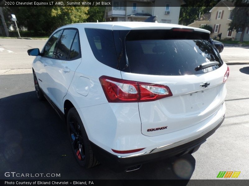 Summit White / Jet Black 2020 Chevrolet Equinox LT AWD