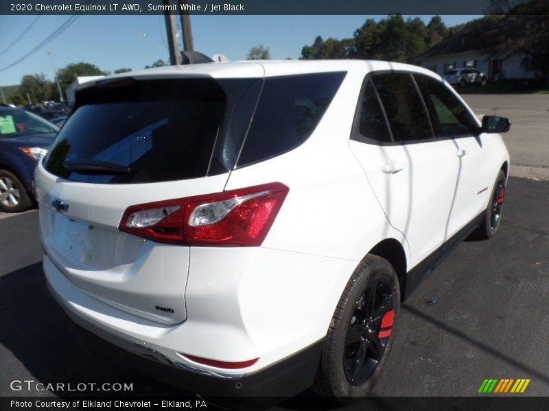 Summit White / Jet Black 2020 Chevrolet Equinox LT AWD