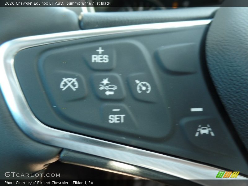 Summit White / Jet Black 2020 Chevrolet Equinox LT AWD