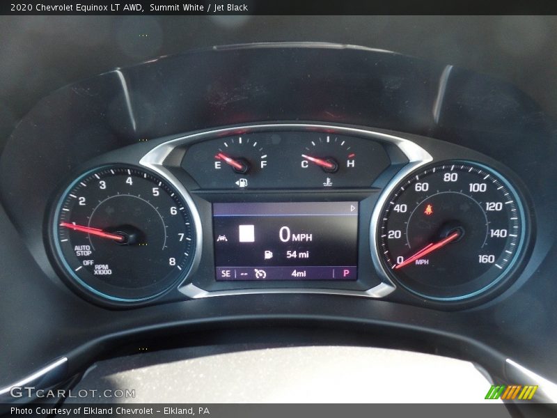 Summit White / Jet Black 2020 Chevrolet Equinox LT AWD