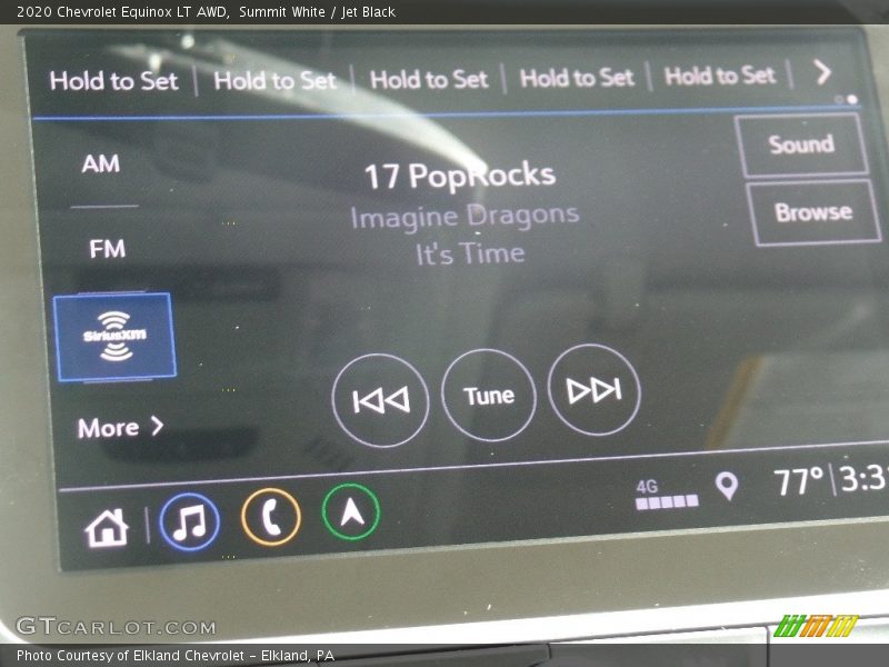 Summit White / Jet Black 2020 Chevrolet Equinox LT AWD