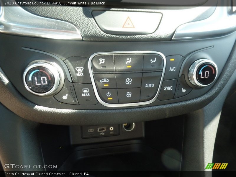 Summit White / Jet Black 2020 Chevrolet Equinox LT AWD