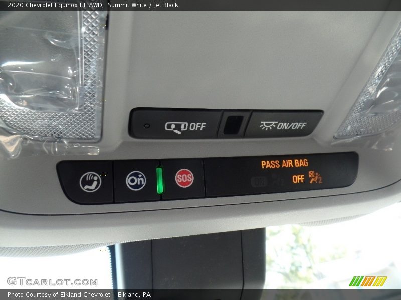 Summit White / Jet Black 2020 Chevrolet Equinox LT AWD